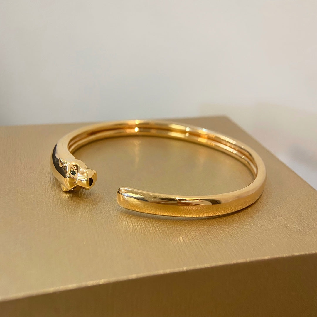 [Okajuri Jewelry]PANTHERE GOLD OPEN BRACELET