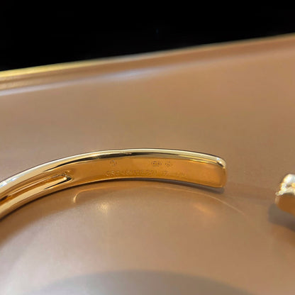 [Okajuri Jewelry]PANTHERE GOLD OPEN BRACELET
