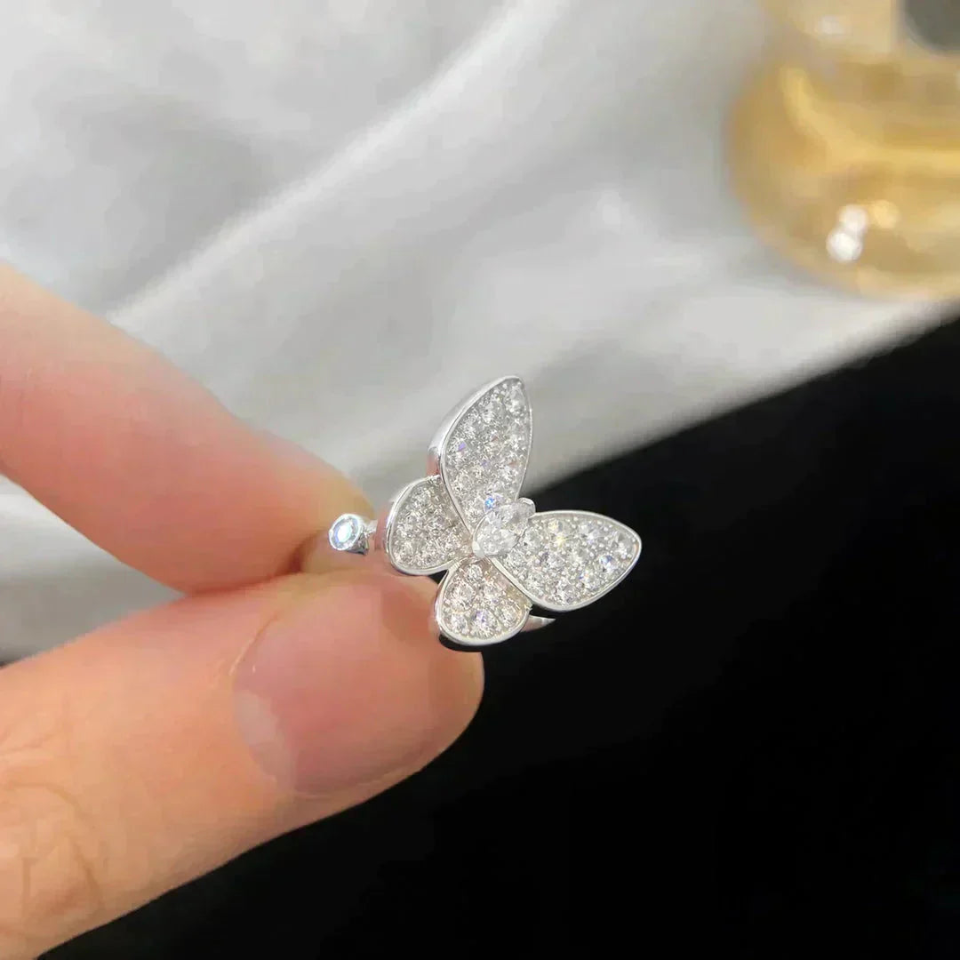 [Okajuri Jewelry]BUTTERFLY DIAMOND RING