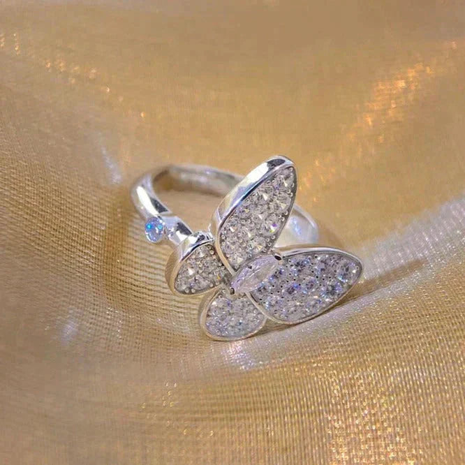 [Okajuri Jewelry]BUTTERFLY DIAMOND RING