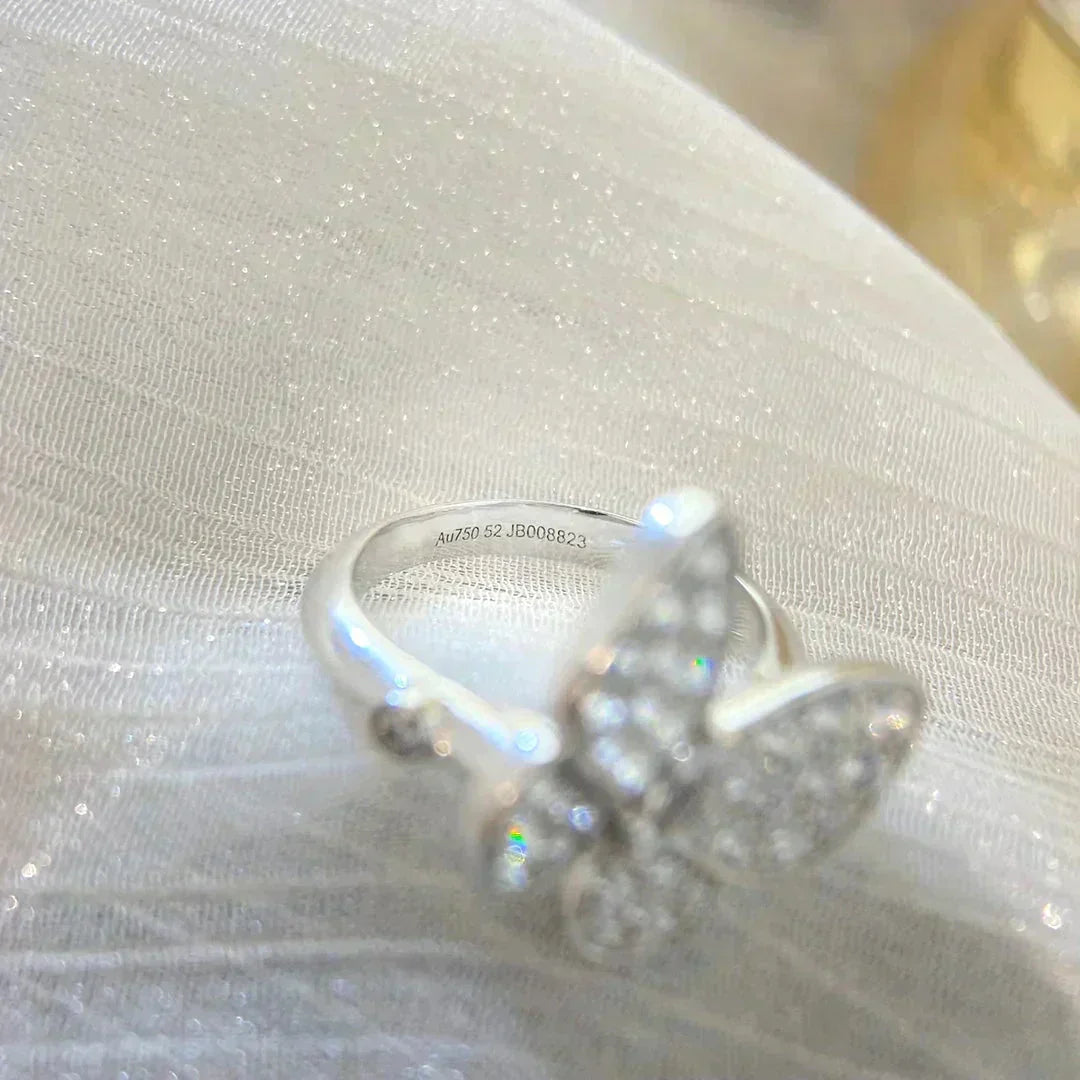 [Okajuri Jewelry]BUTTERFLY DIAMOND RING