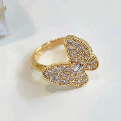 [Okajuri Jewelry]BUTTERFLY DIAMOND RING