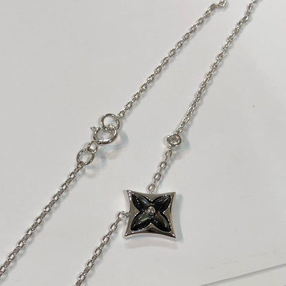 [Okajuri Jewelry]STAR BLACK MOP NECKLACE