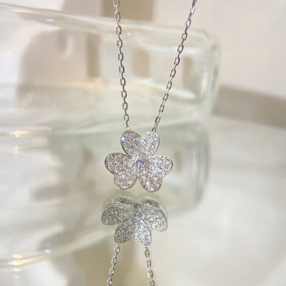 [Okajuri Jewelry]FLOWER DIAMOND NECKLACE