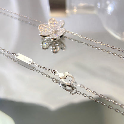 [Okajuri Jewelry]FLOWER DIAMOND NECKLACE