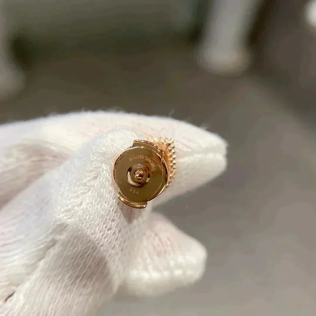 [Okajuri Jewelry]HEART CARNELIAN STUD EARRINGS