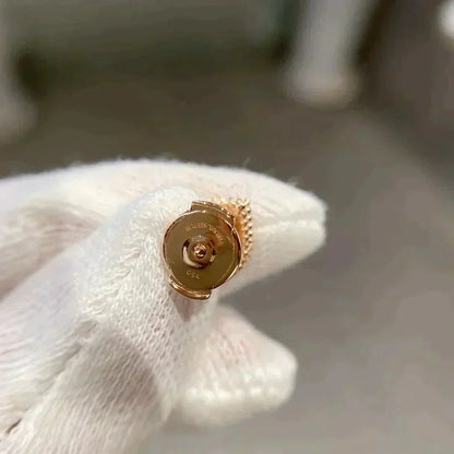 [Okajuri Jewelry]HEART CARNELIAN STUD EARRINGS