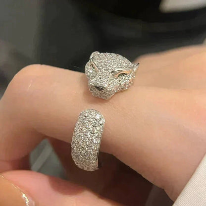 [Okajuri Jewelry]PANTHERE 5.5MM ALL DIAMOND RING