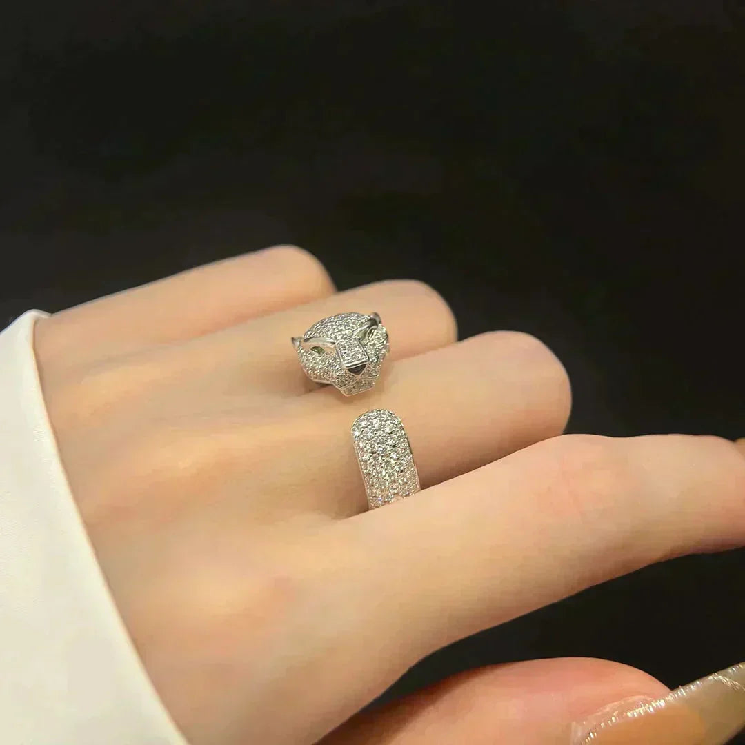 [Okajuri Jewelry]PANTHERE 5.5MM ALL DIAMOND RING