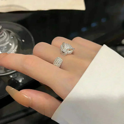 [Okajuri Jewelry]PANTHERE 5.5MM ALL DIAMOND RING