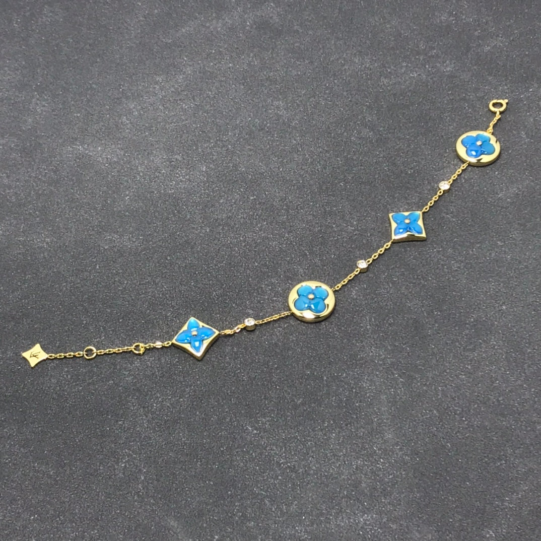 [Okajuri Jewelry]STAR AND SUN TURQUOISE 4 MOTIFS 3 DIAMONDS