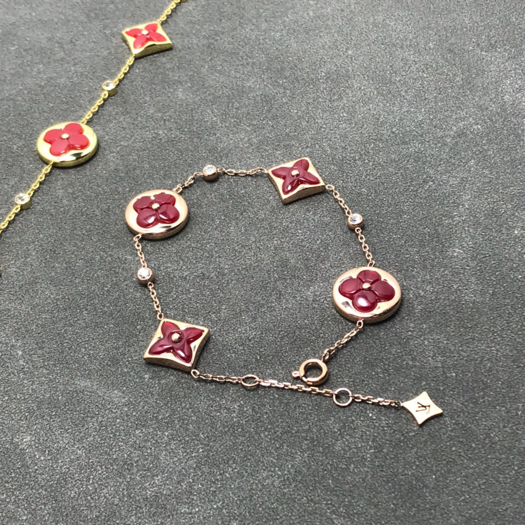 [Okajuri Jewelry]STAR AND SUN CARNELIAN 4 MOTIFS 3 DIAMONDS