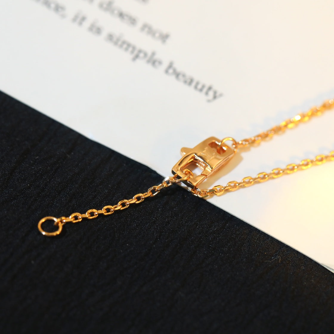 [Okajuri Jewelry]STAR AND SUN DIAMOND PINK GOLD NECKLACE