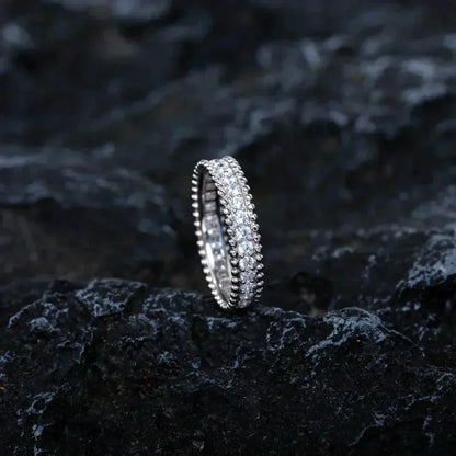 [Okajuri Jewelry]PERLEE DIAMOND SILVER RING