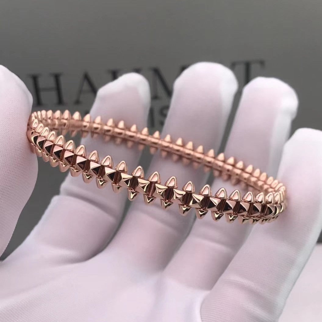 [Okajuri Jewelry]CLASH PINK GOLD BRACELET