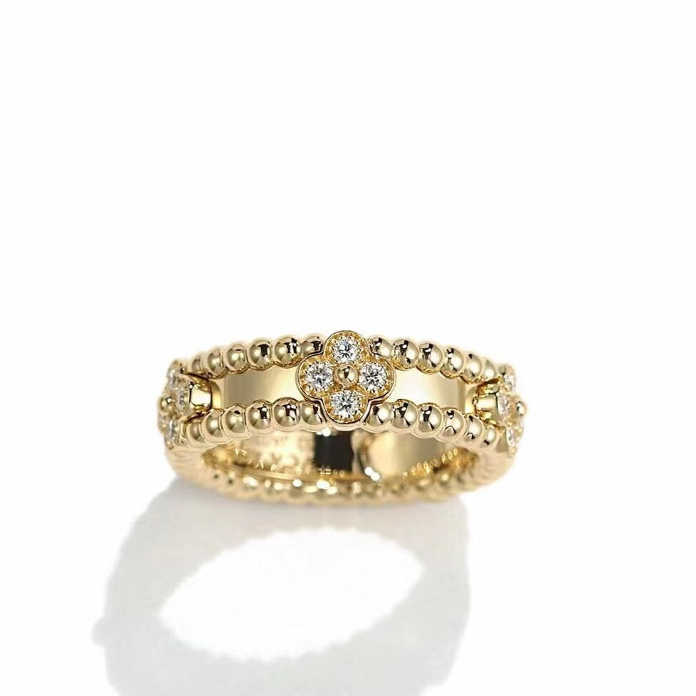 [Okajuri Jewelry]PERLEE GOLD DIAMOND RING