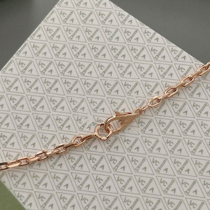 [Okajuri Jewelry]LUCKY SPRING 15 MOTIFS ROSE GOLD NECKLACE