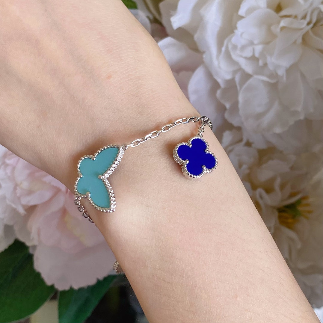 [Okajuri Jewelry]LUCKY SPRING SILVER BRACELET 4 MOTIF