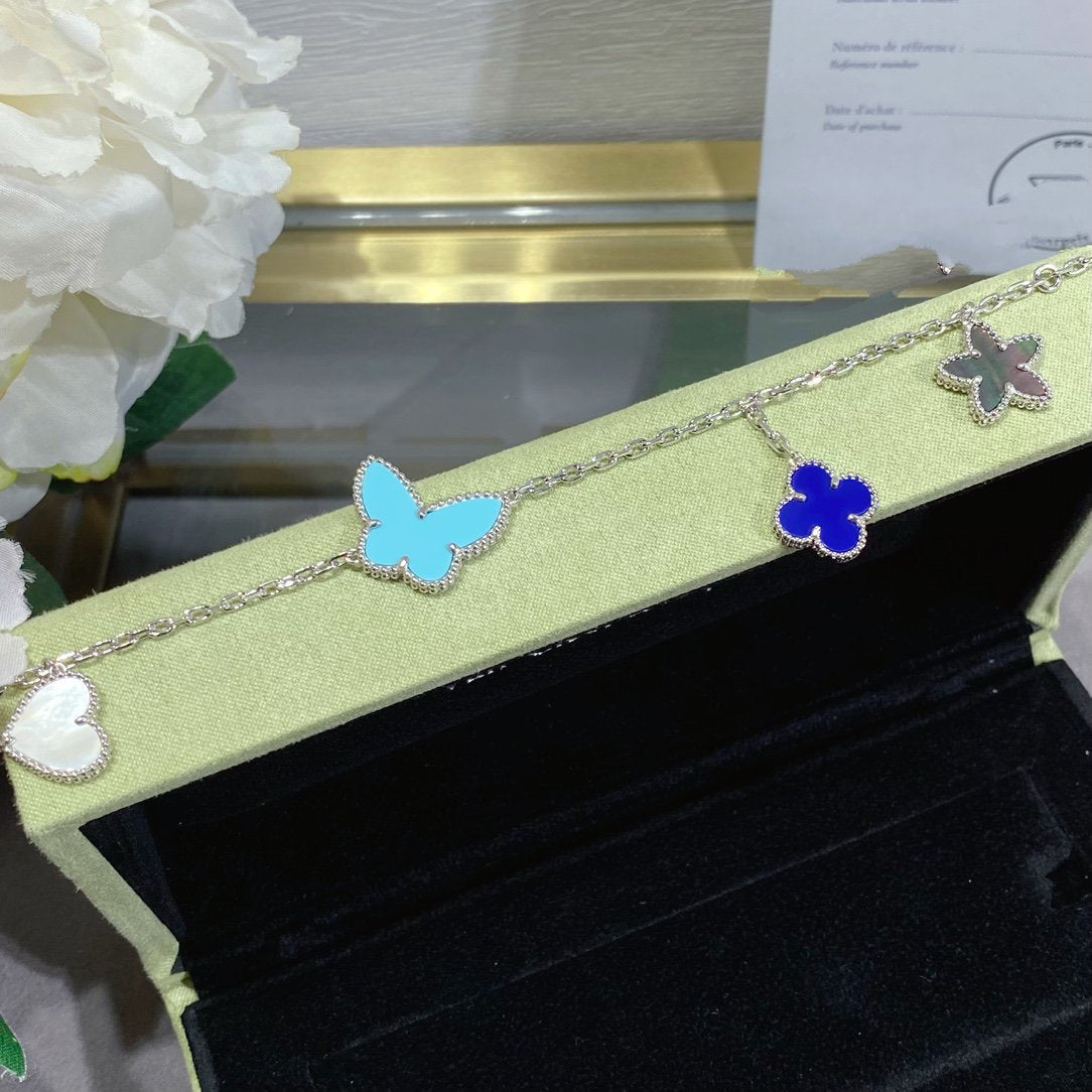 [Okajuri Jewelry]LUCKY SPRING SILVER BRACELET 4 MOTIF