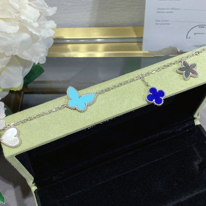 [Okajuri Jewelry]LUCKY SPRING SILVER BRACELET 4 MOTIF