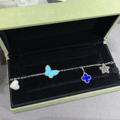[Okajuri Jewelry]LUCKY SPRING SILVER BRACELET 4 MOTIF