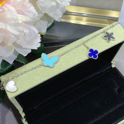 [Okajuri Jewelry]LUCKY SPRING SILVER BRACELET 4 MOTIF