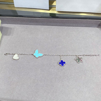 [Okajuri Jewelry]LUCKY SPRING SILVER BRACELET 4 MOTIF