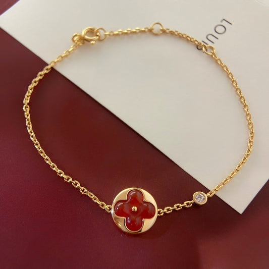 [Okajuri Jewelry]SUN PEDANT CARNELIAN BRACELET