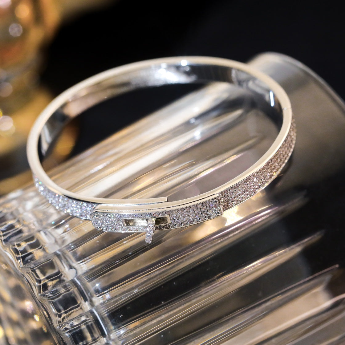 [Okajuri Jewelry]KELLY BRACELET DIAMOND PAVED