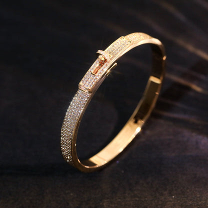 [Okajuri Jewelry]KELLY BRACELET DIAMOND PAVED