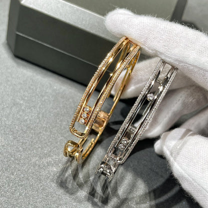 [Okajuri Jewelry]MOVE 10TH PAVED DIAMOND BRACELET