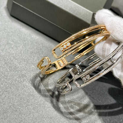 [Okajuri Jewelry]MOVE 10TH PAVED DIAMOND BRACELET