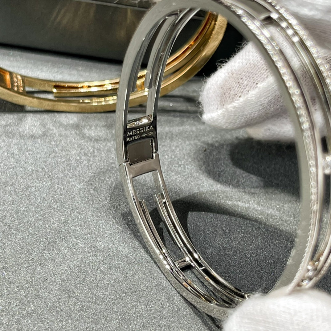[Okajuri Jewelry]MOVE 10TH PAVED DIAMOND BRACELET
