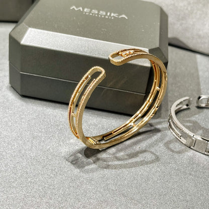 [Okajuri Jewelry]MOVE 10TH PAVED DIAMOND BRACELET