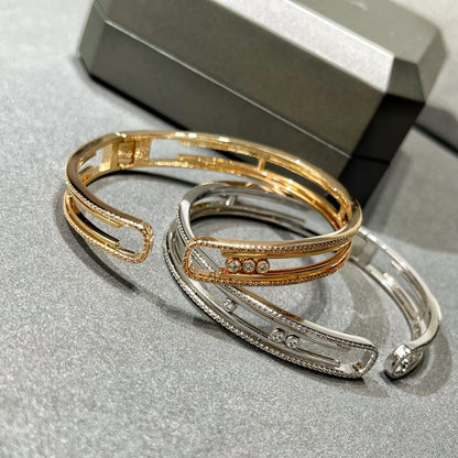 [Okajuri Jewelry]MOVE 10TH PAVED DIAMOND BRACELET