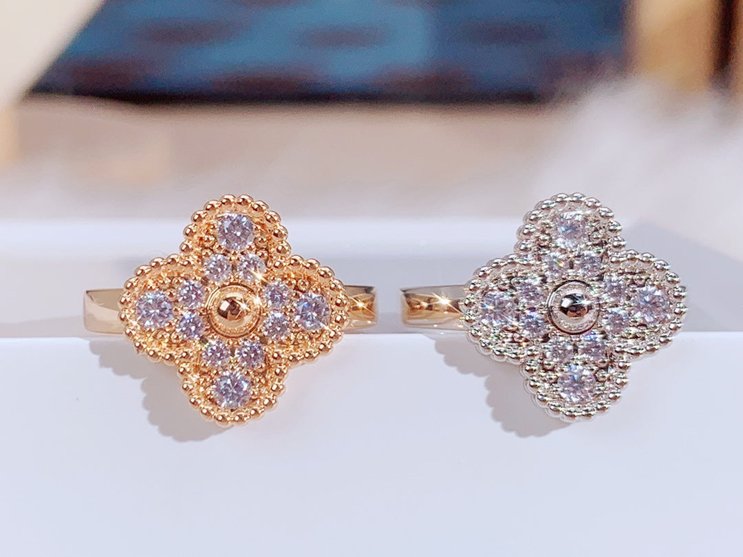 [Okajuri Jewelry]CLOVER DIAMOND RING