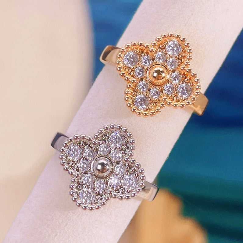 [Okajuri Jewelry]CLOVER DIAMOND RING