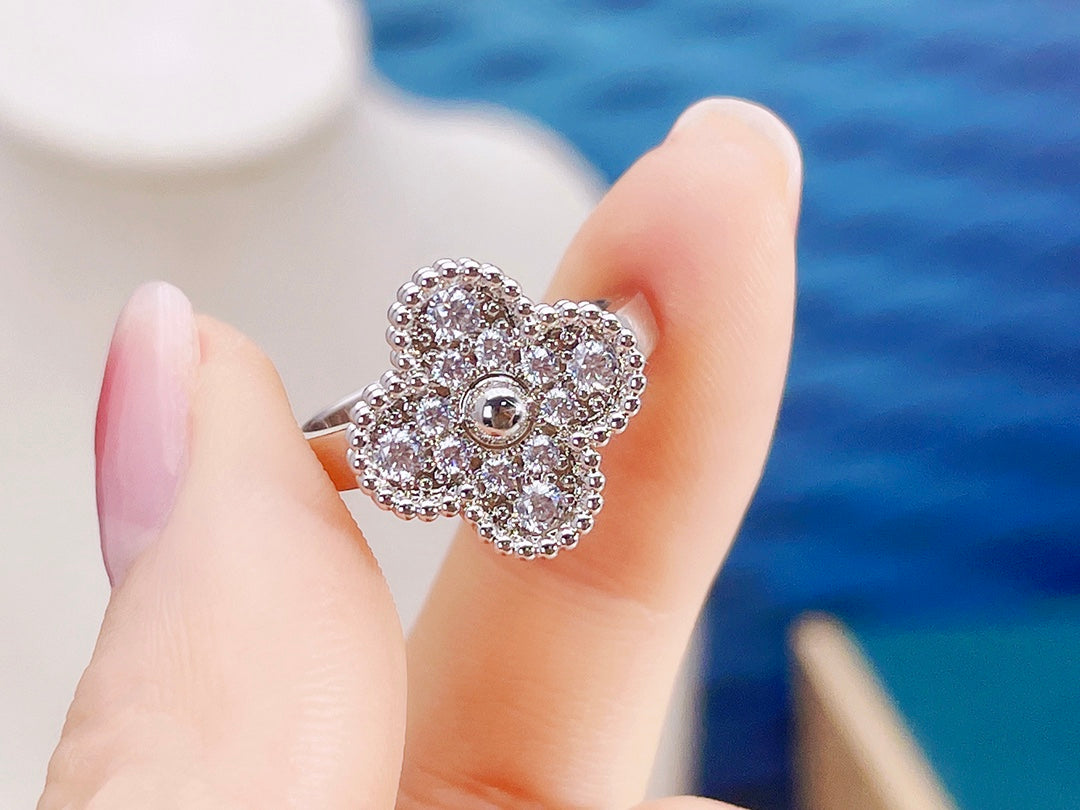 [Okajuri Jewelry]CLOVER DIAMOND RING