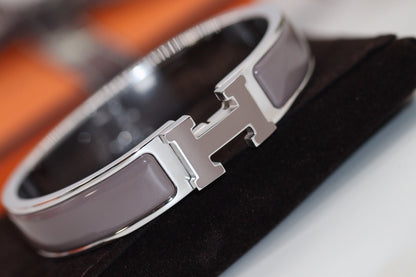 [Okajuri Jewelry]H BRACELET 12MM BROWN