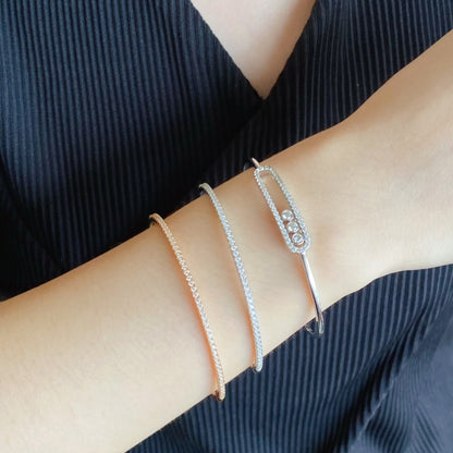 [Okajuri Jewelry]MINI DIAMOND TENNIS BRACELET
