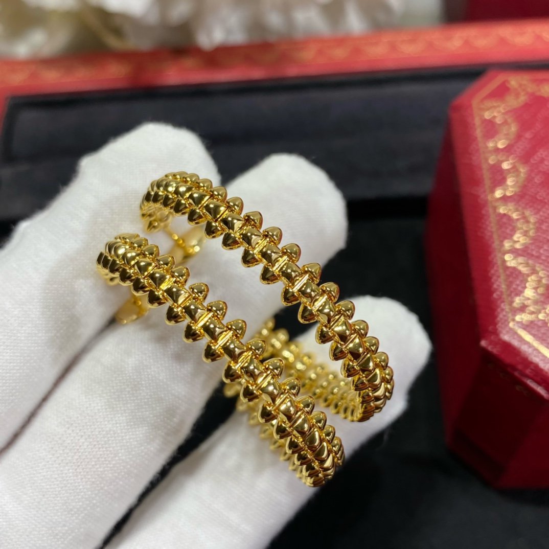 [Okajuri Jewelry]CLASH LARGE HOOP EARRINGS