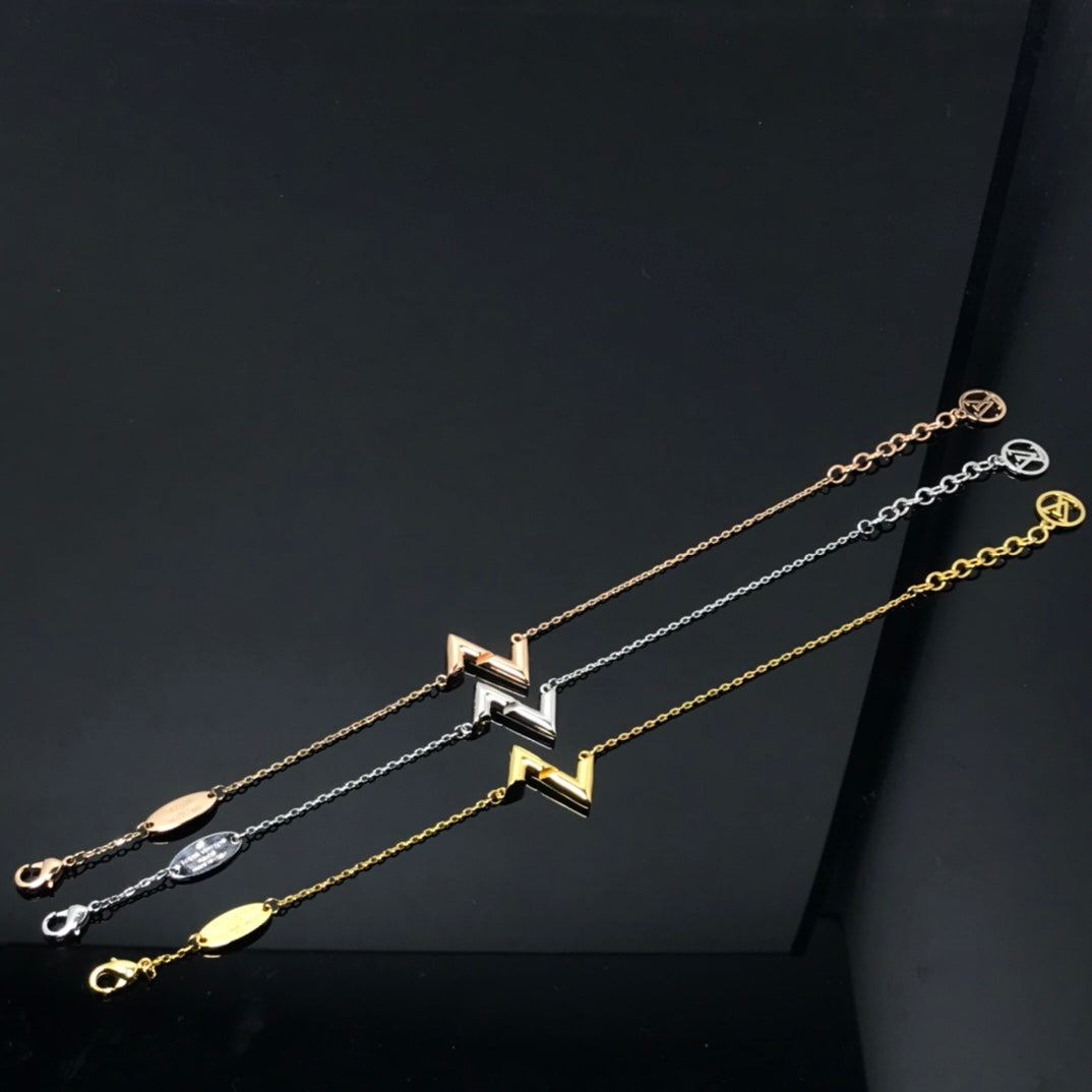 [Okajuri Jewelry]VOLT LV LOGO BRACELET