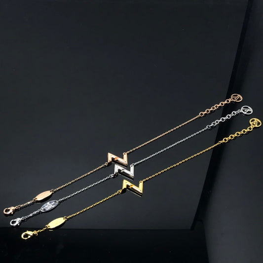 [Okajuri Jewelry]VOLT LV LOGO BRACELET