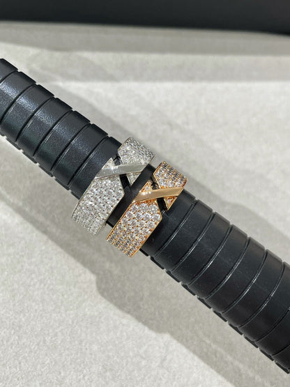 [Okajuri Jewelry]LIENS EVIDENCE  DIAMOND PAVED RING