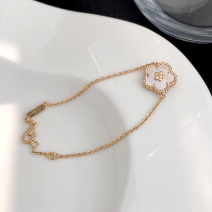 [Okajuri Jewelry]LUCKY SPRING ROSE GOLD MOP BRACELET