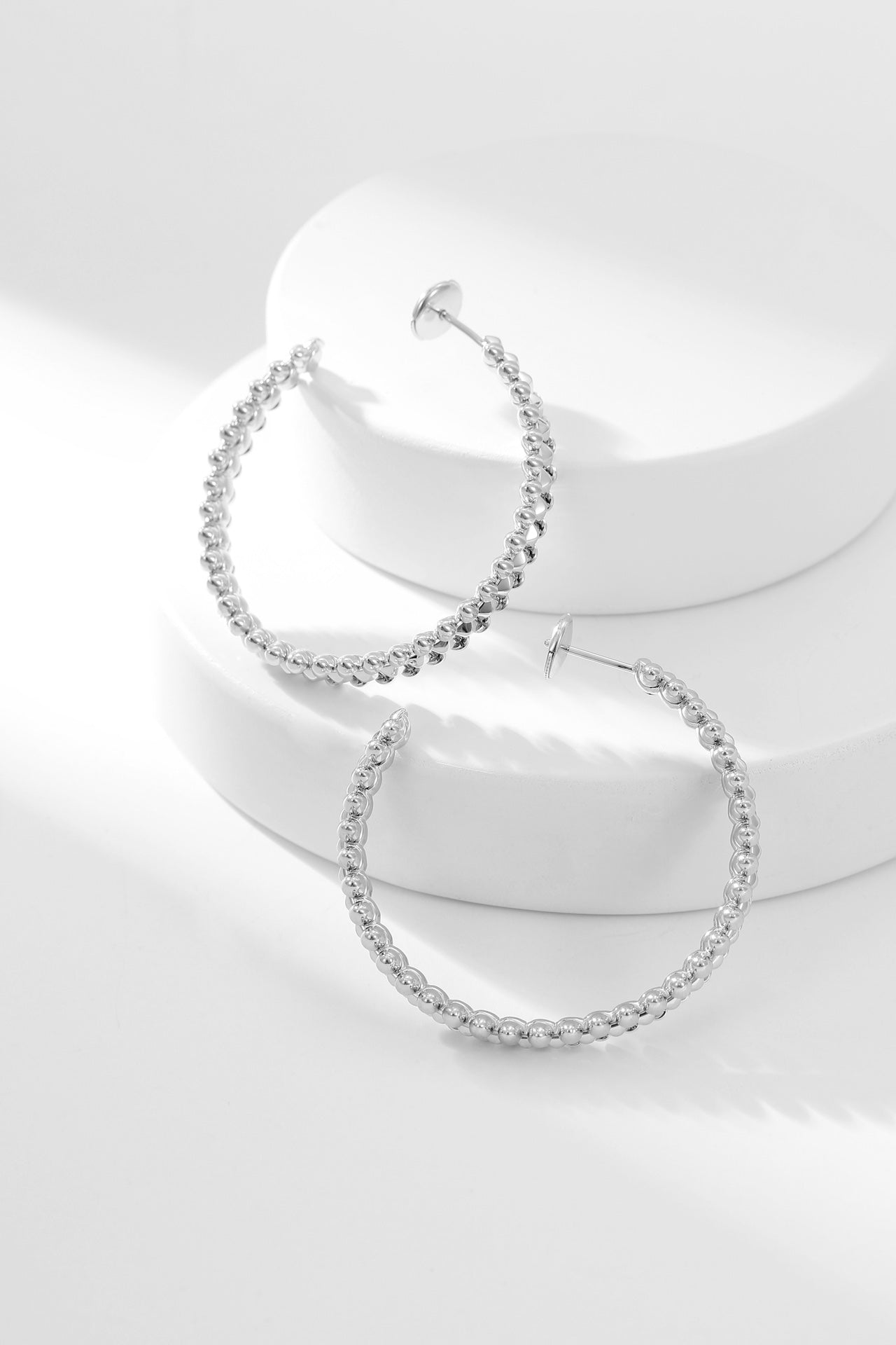 [Okajuri Jewelry]CLASH HOOP EARRINGS