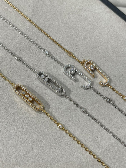 [Okajuri Jewelry]BABY MOVE DIAMOND BRACELET