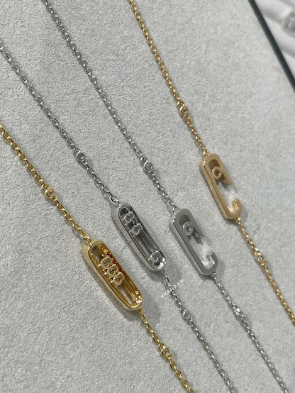 [Okajuri Jewelry]BABY MOVE DIAMOND BRACELET