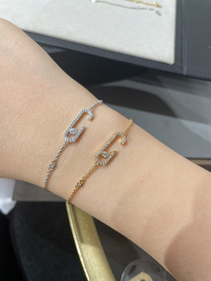 [Okajuri Jewelry]BABY MOVE DIAMOND BRACELET