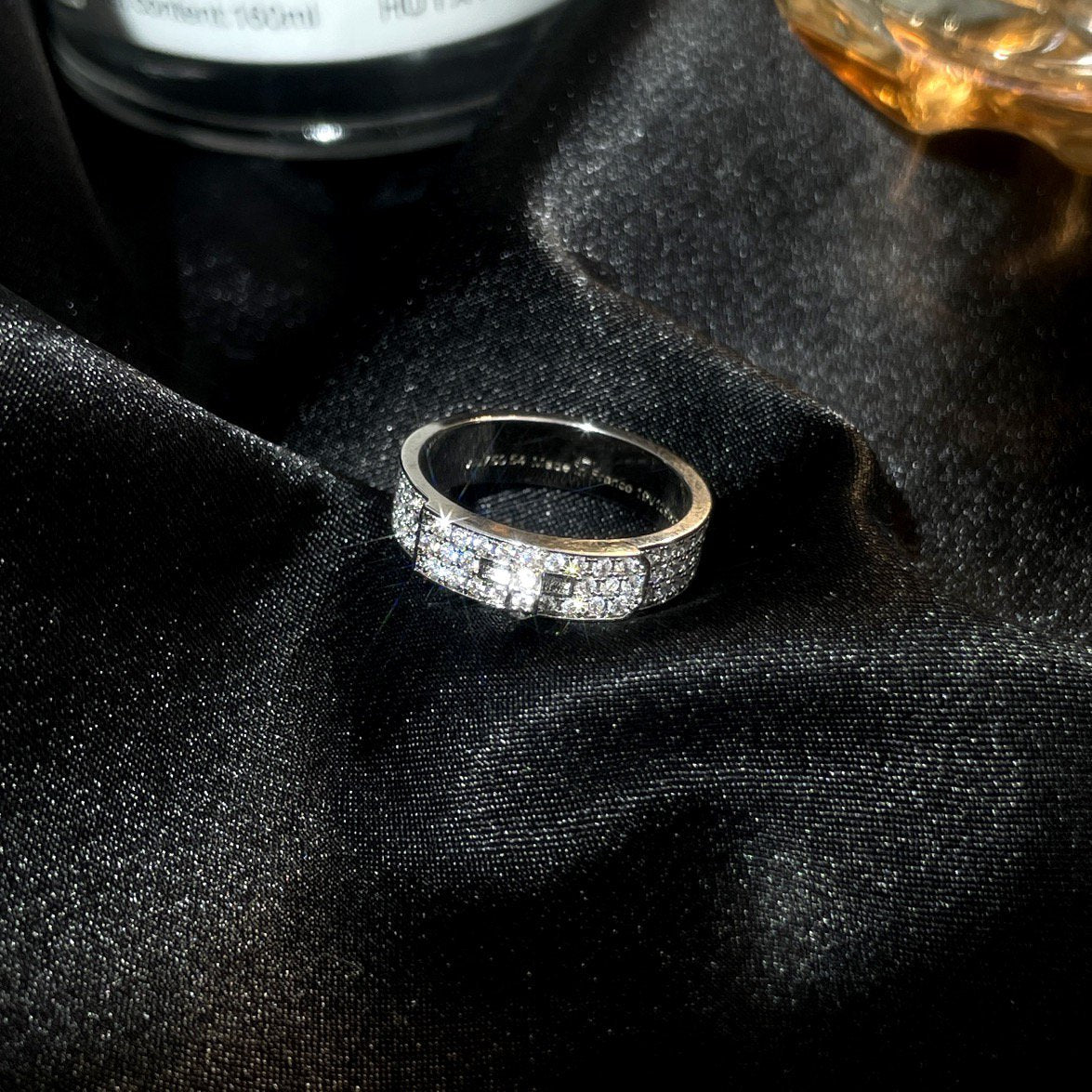 [Okajuri Jewelry]KELLY SILVER DIAMOND RING